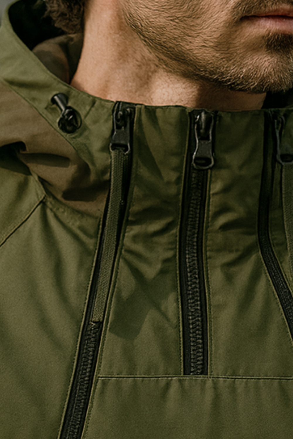 Raphael Silvano Color-Block Jacket