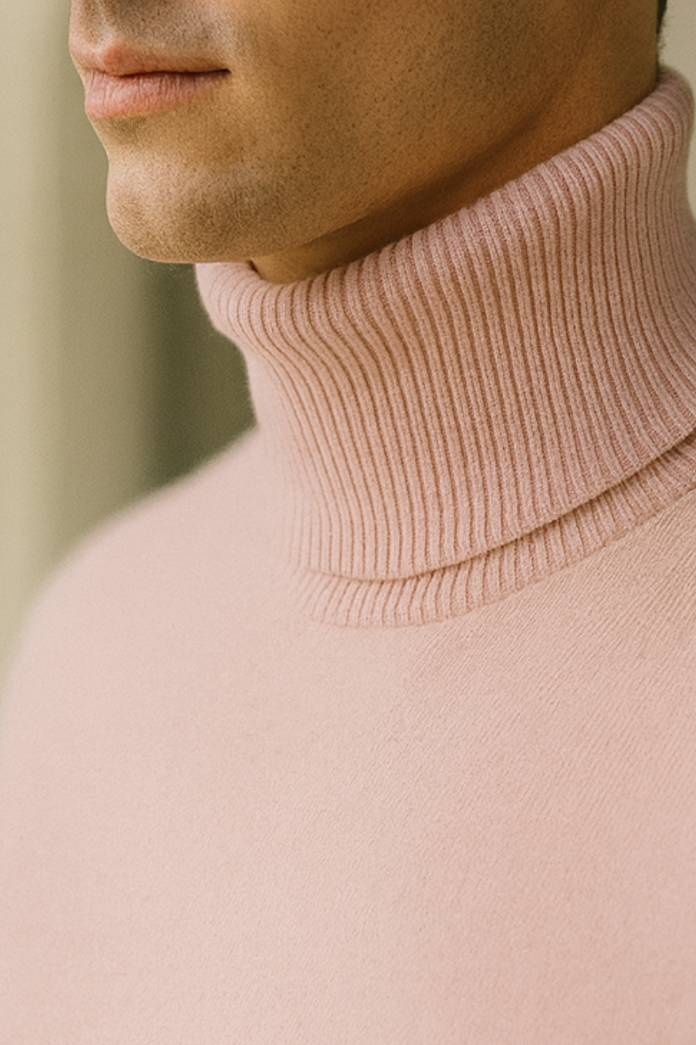 Enzo Cashmere-Blend Turtleneck Sweater