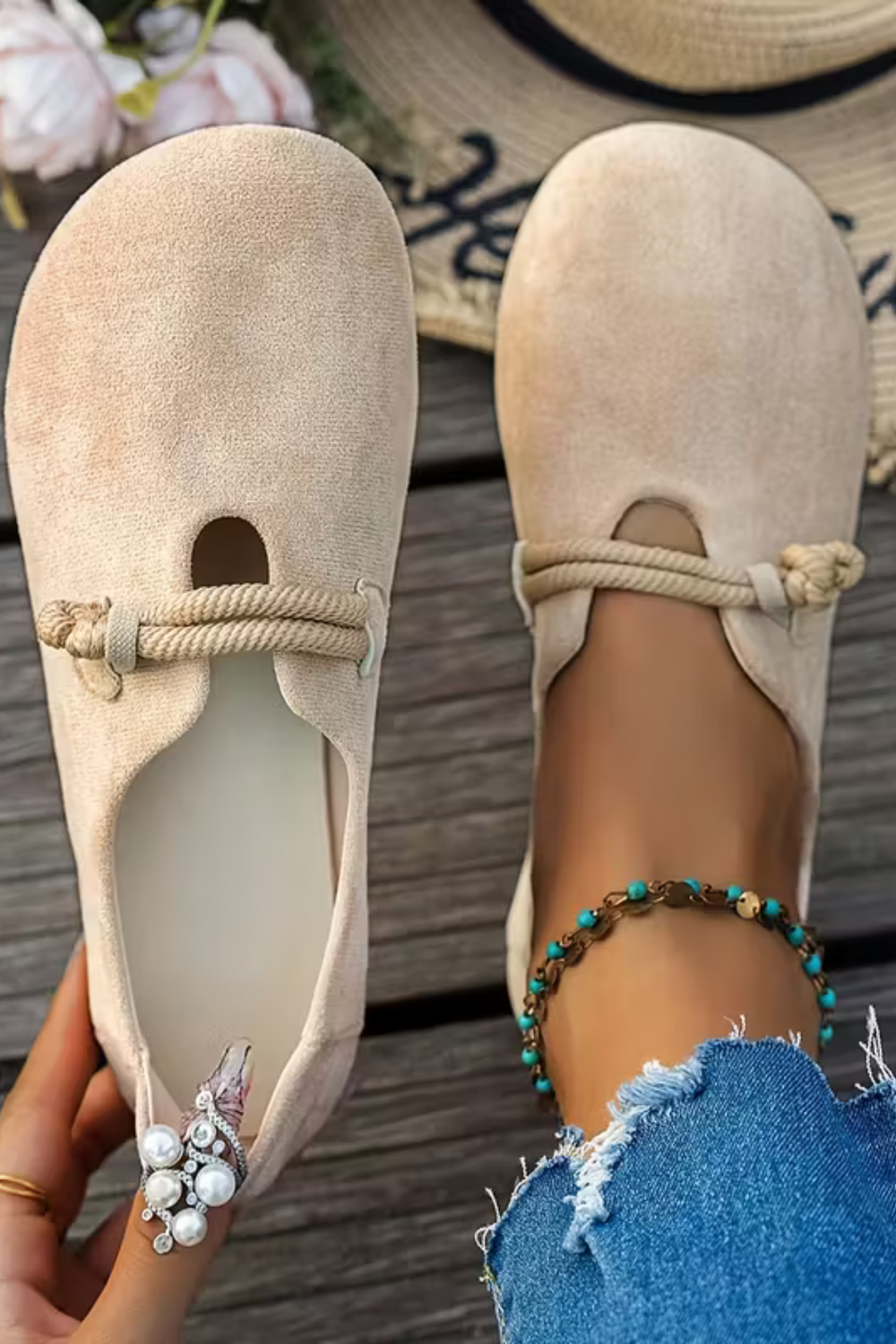 Marjorie Comfortable Slip-On Shoe Everyday Wear Premium