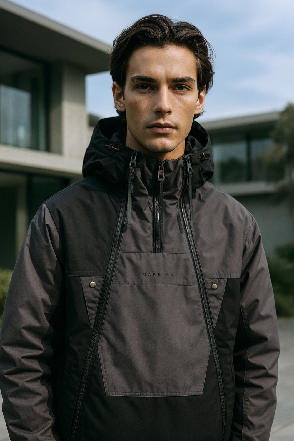 Raphael Silvano Color-Block Jacket