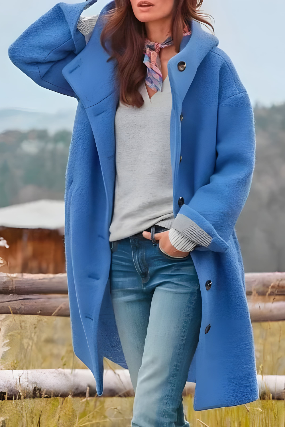 Aemie Stylish Long Coat