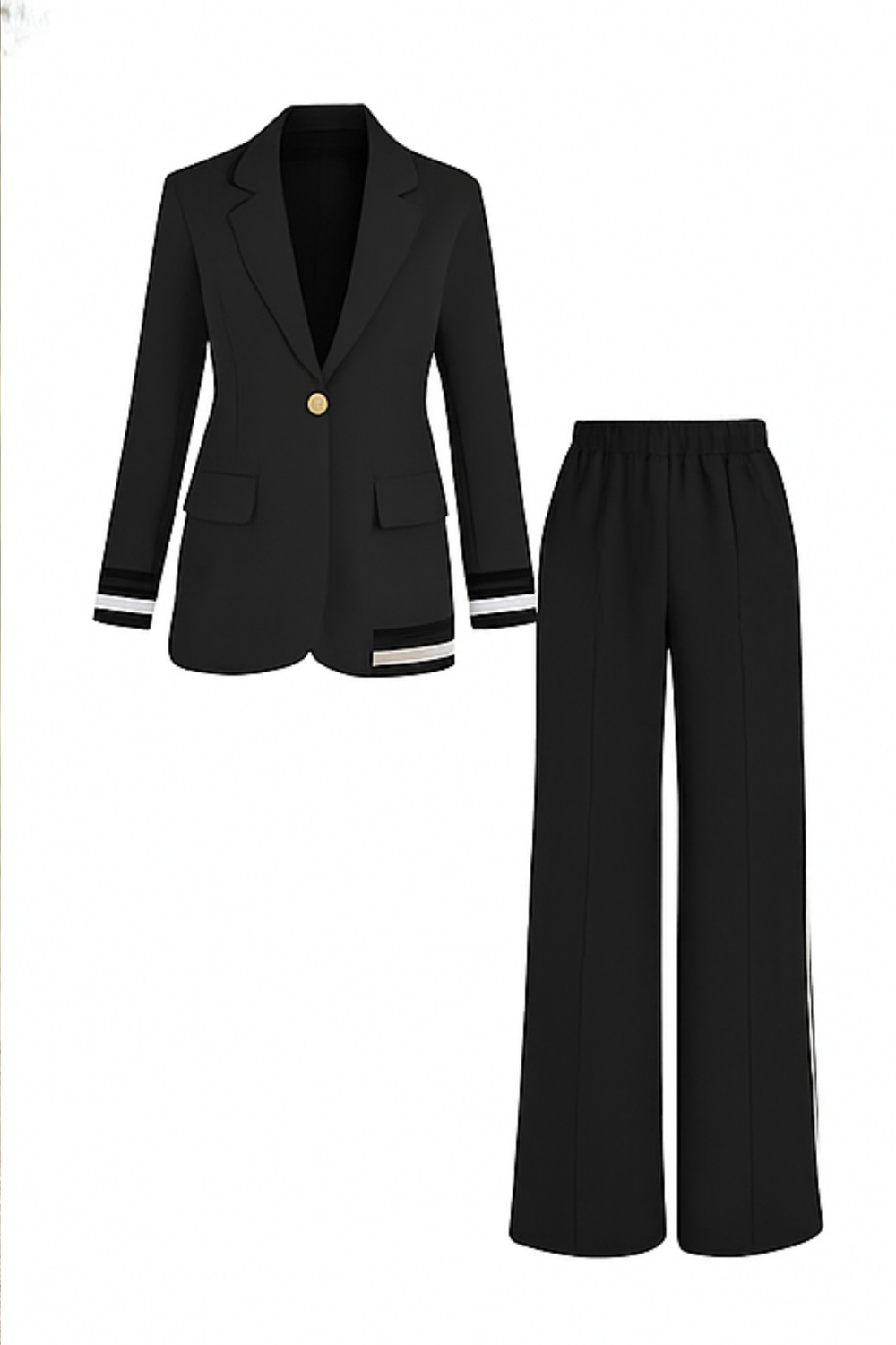 Nessa Black Lounge Set