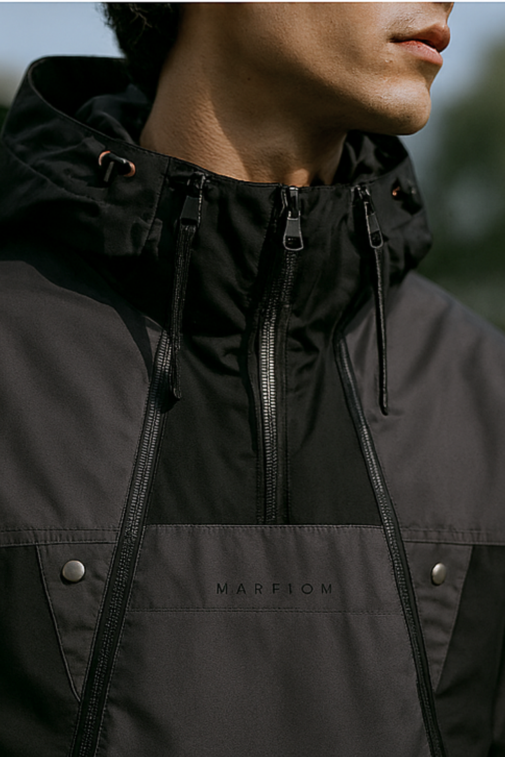 Raphael Silvano Color-Block Jacket