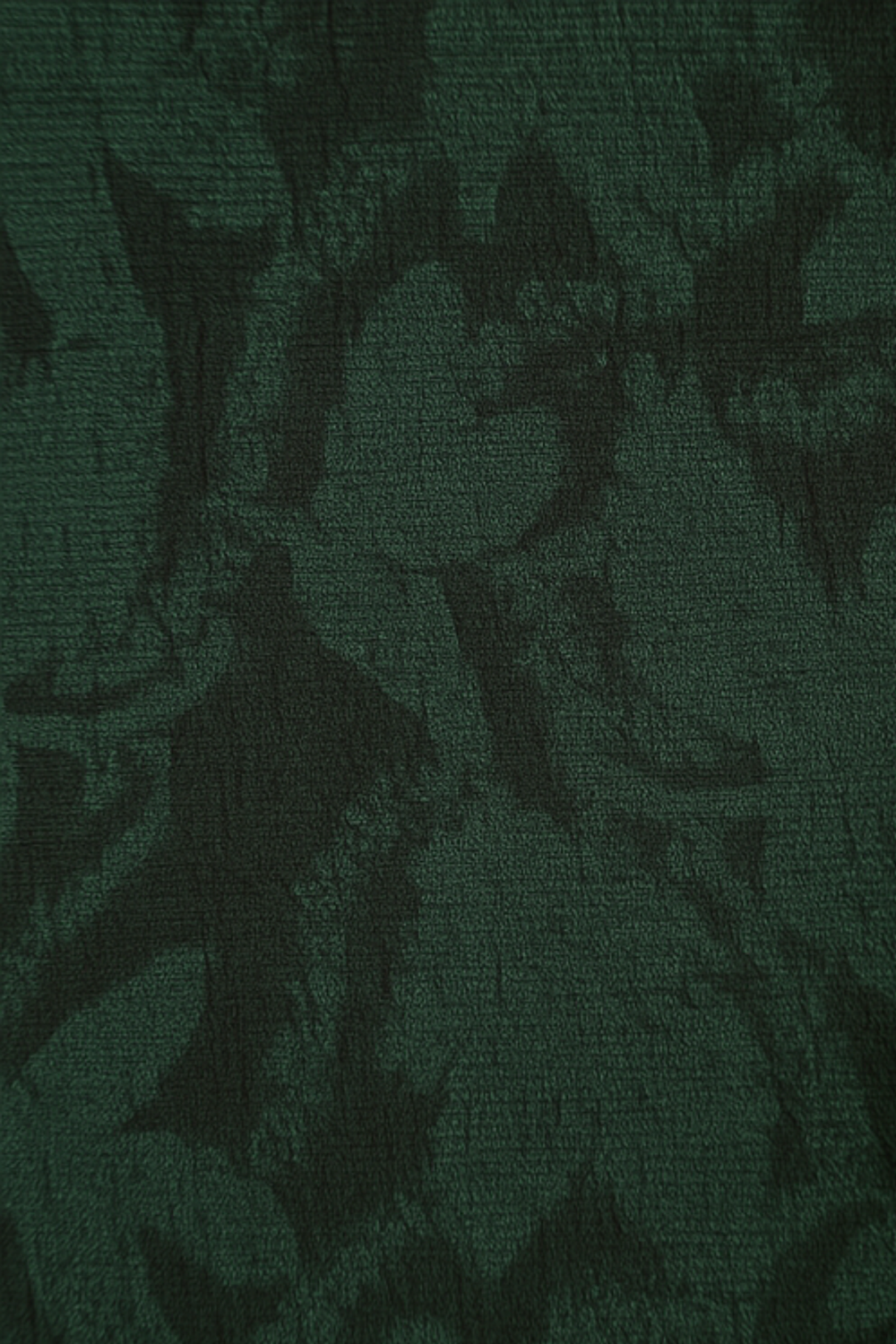 Kayla Leaf-Print Maxi Dress in Green