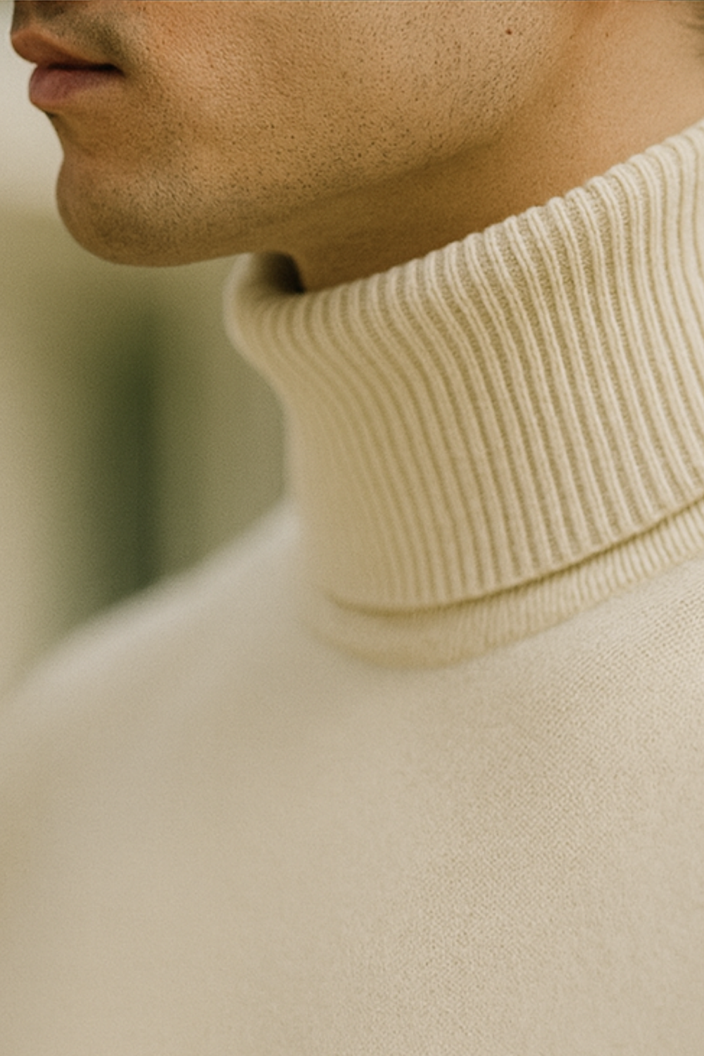 Enzo Cashmere-Blend Turtleneck Sweater