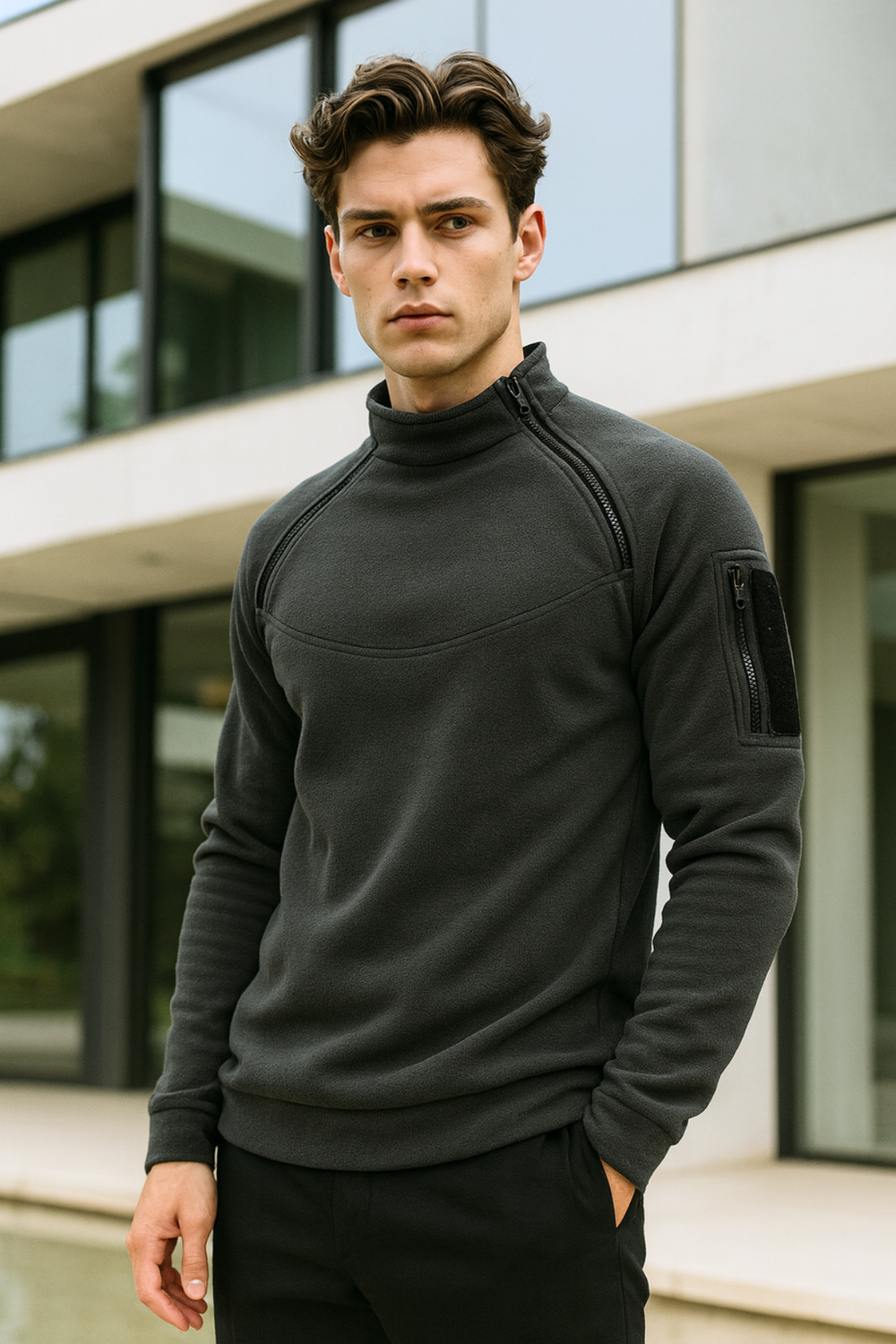 Luis Tactical Fleece Pullover