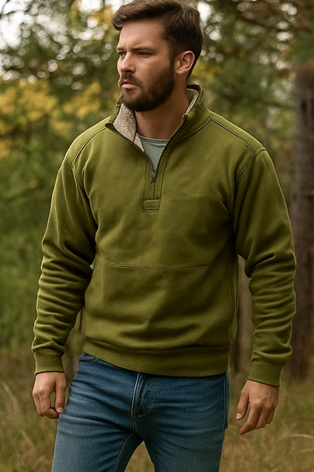 Piolo Fleece Shirt Green