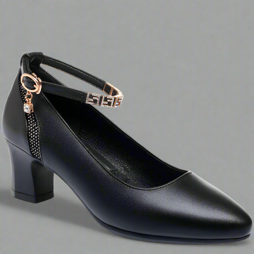 Iselin Premium Patent Dressy Office-Ready All-Day Pumps