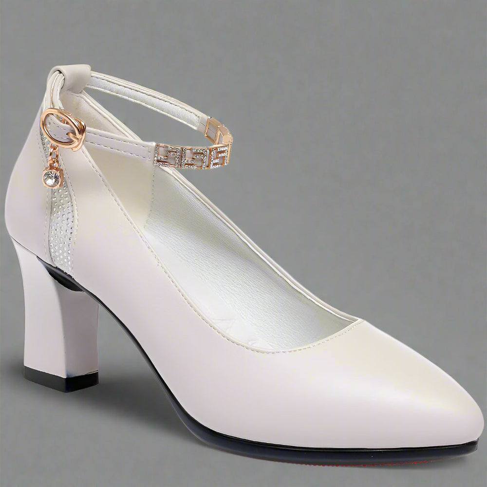 Iselin Premium Patent Dressy Office-Ready All-Day Pumps