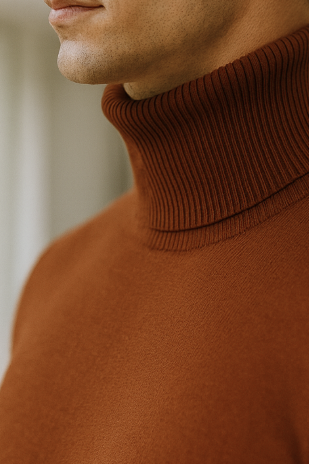 Enzo Cashmere-Blend Turtleneck Sweater