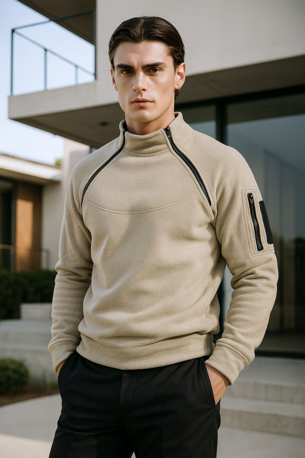 Luis Tactical Fleece Pullover