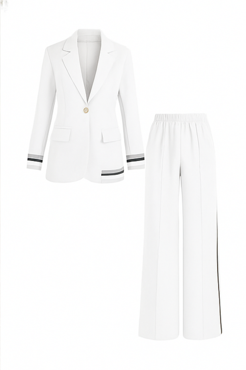 Nessa White Lounge Set