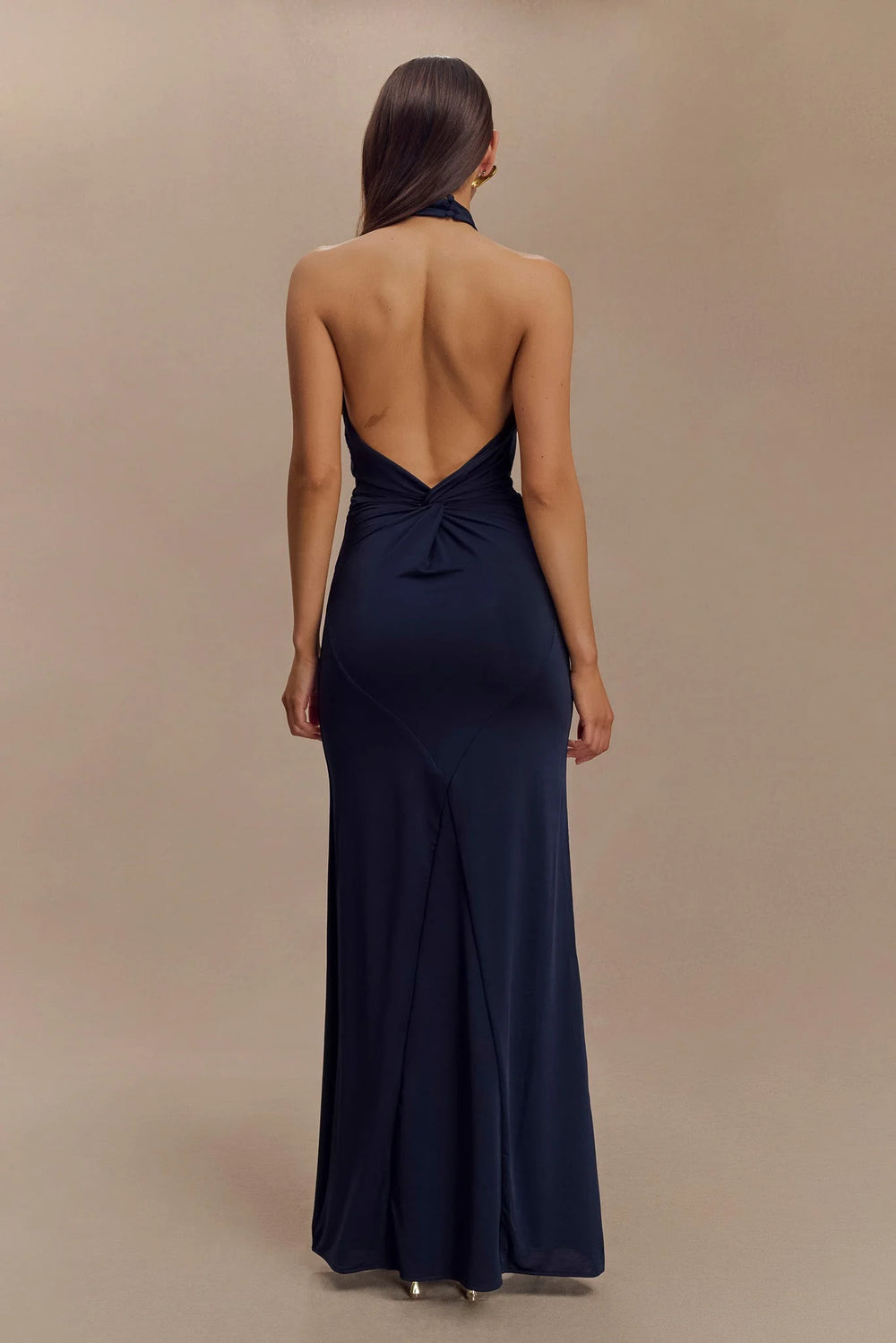 Jianna Neckholder Midi Dress