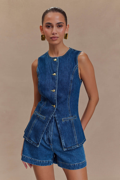 Sorvella Stylisches Denim-Set