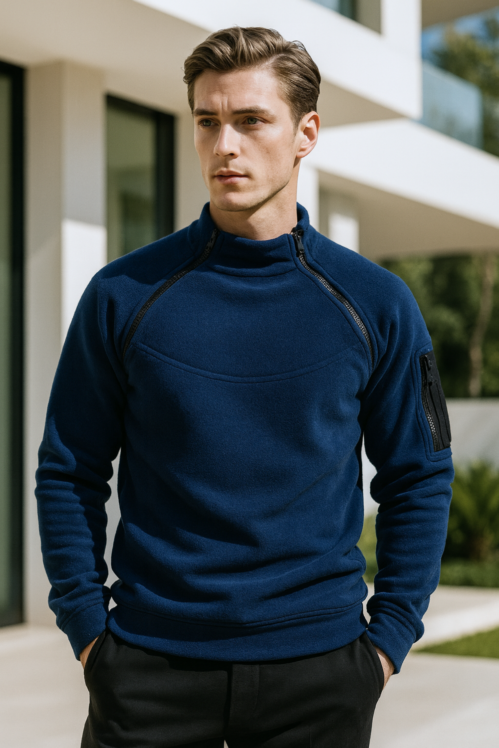 Luis Tactical Fleece Pullover