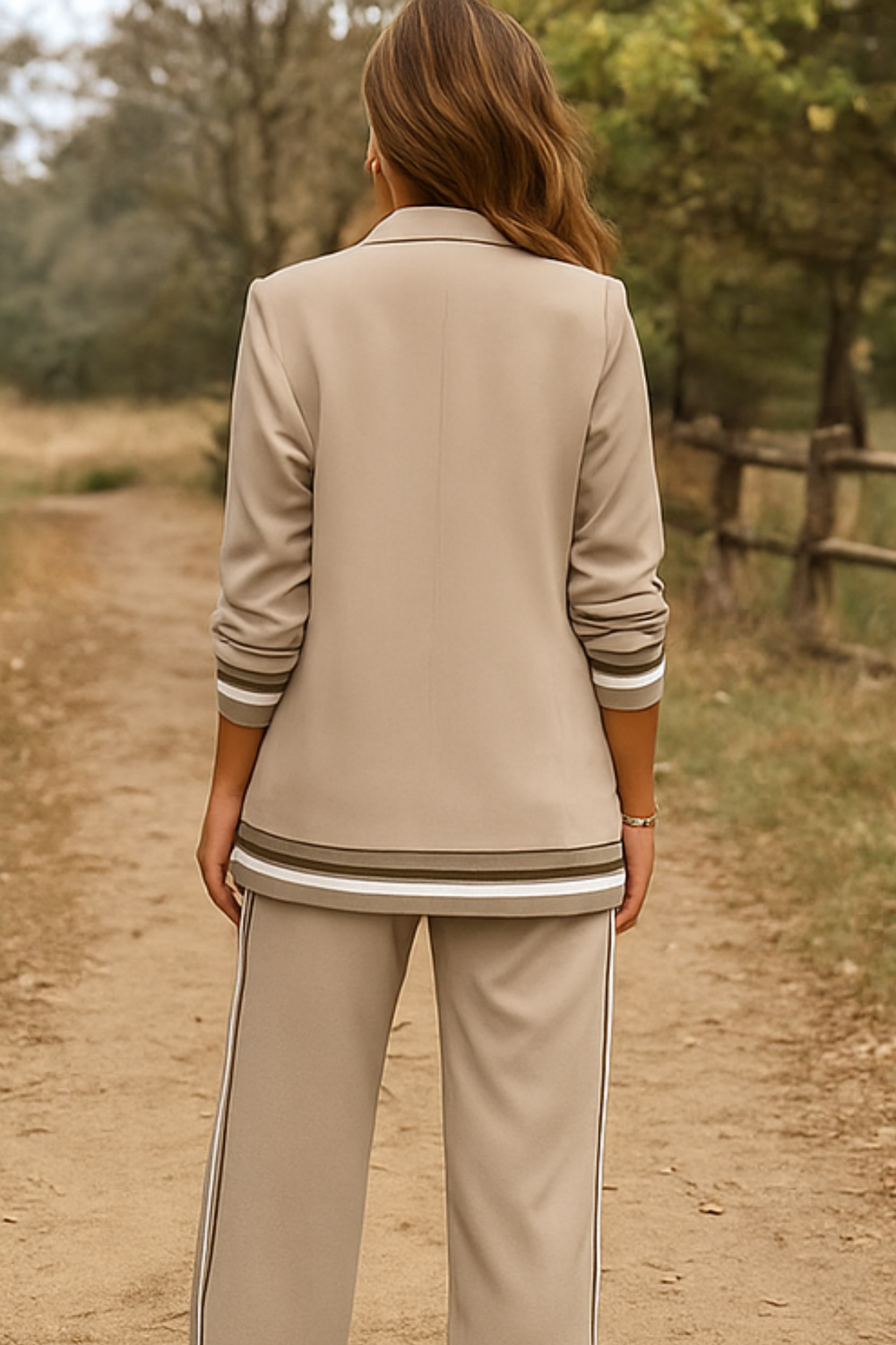 Nessa Lounge Set in Beige