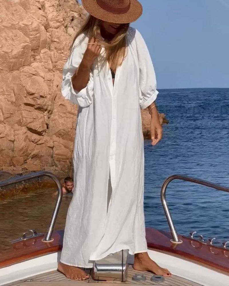 Zinovia Casual Cotton Dress