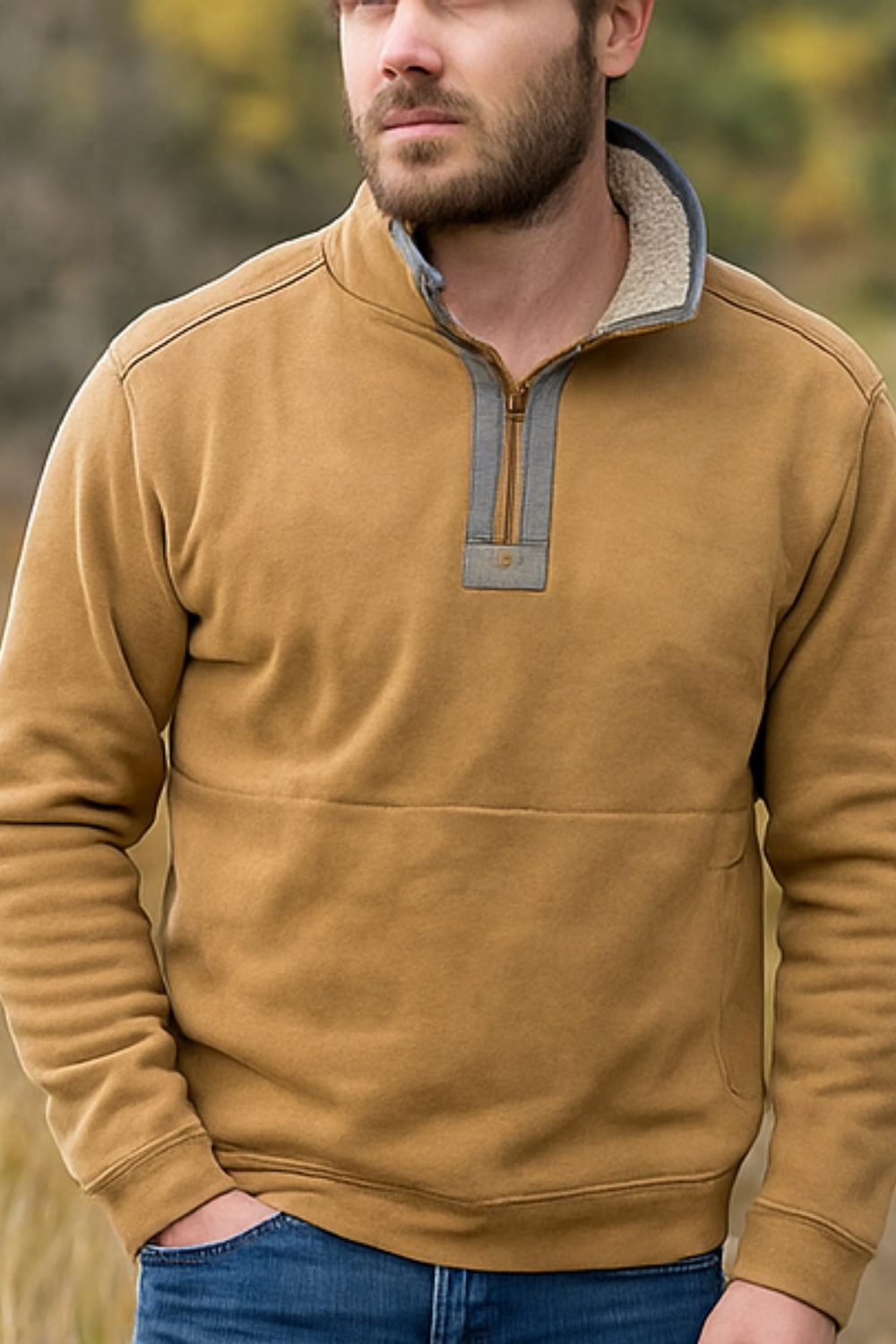 Piolo Fleece Shirt Brown