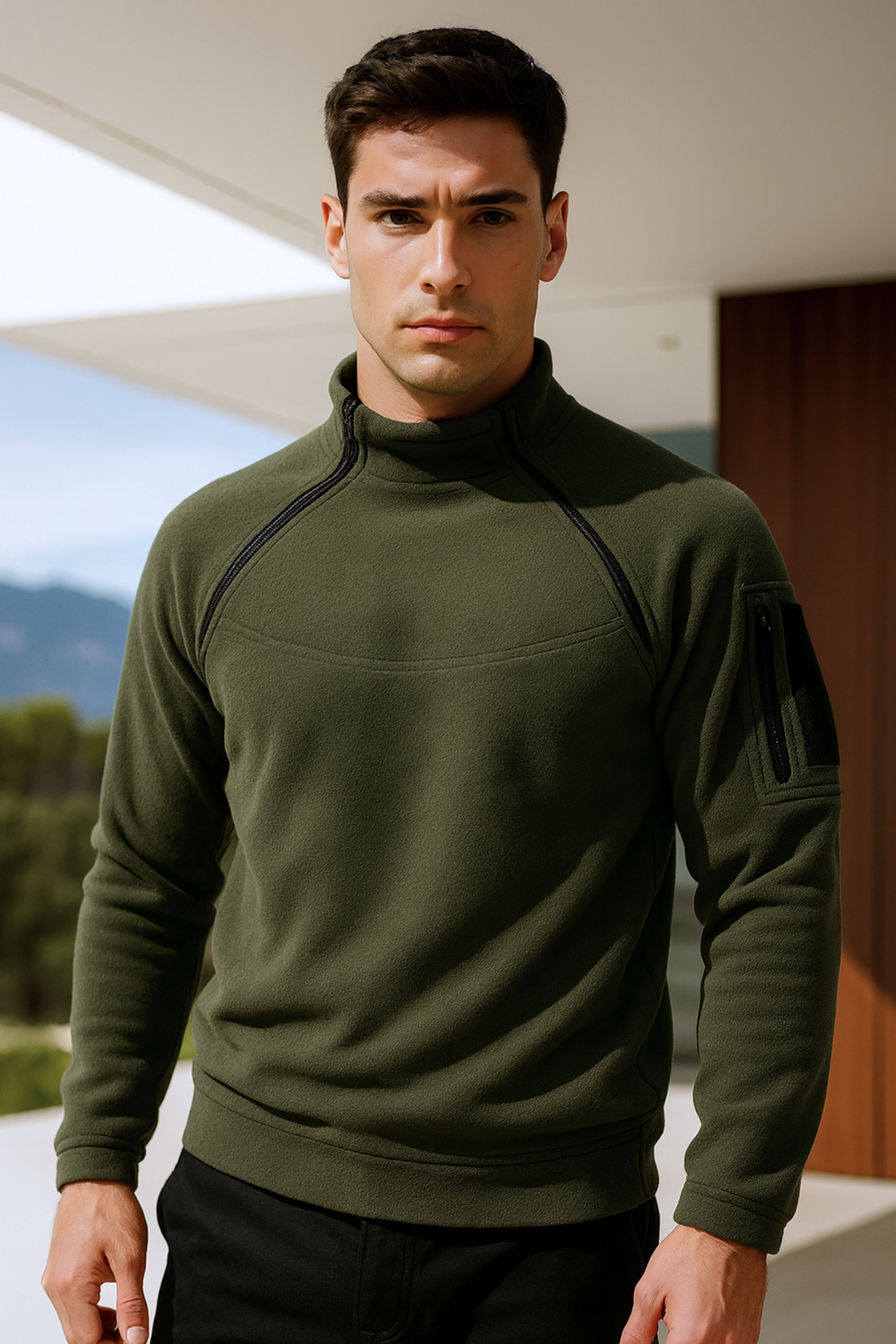 Luis Tactical Fleece Pullover