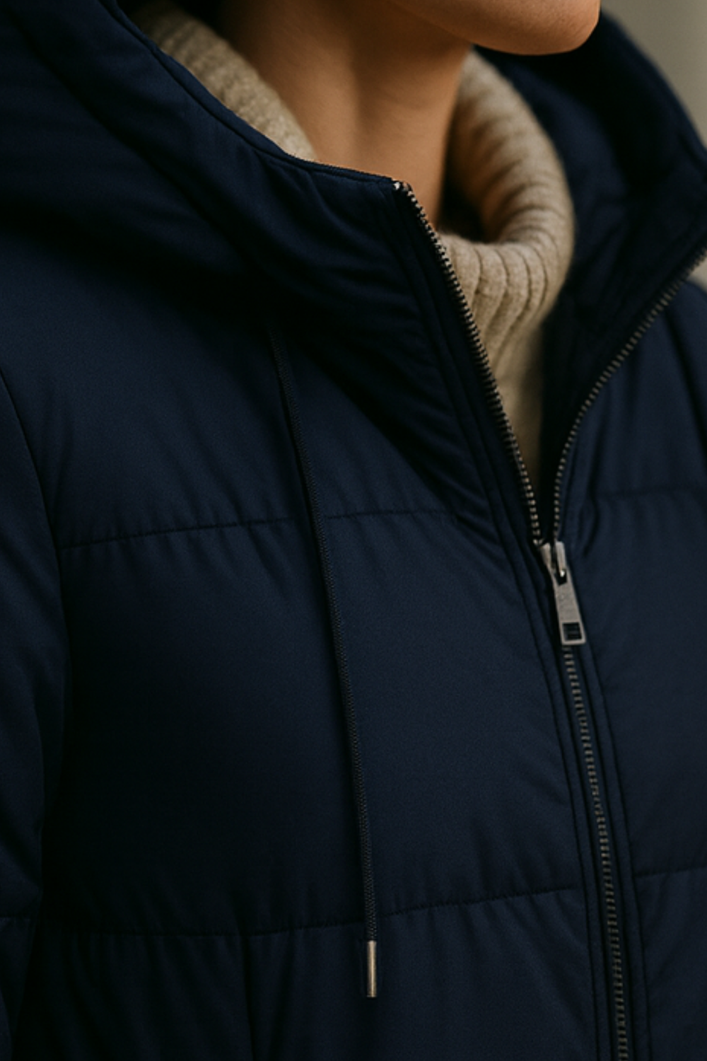 Mairah Padded Down Hooded Puffer Jacket Comfortable Jacket