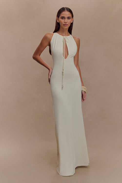 Marisma Jorema Ruched Maxi Dress