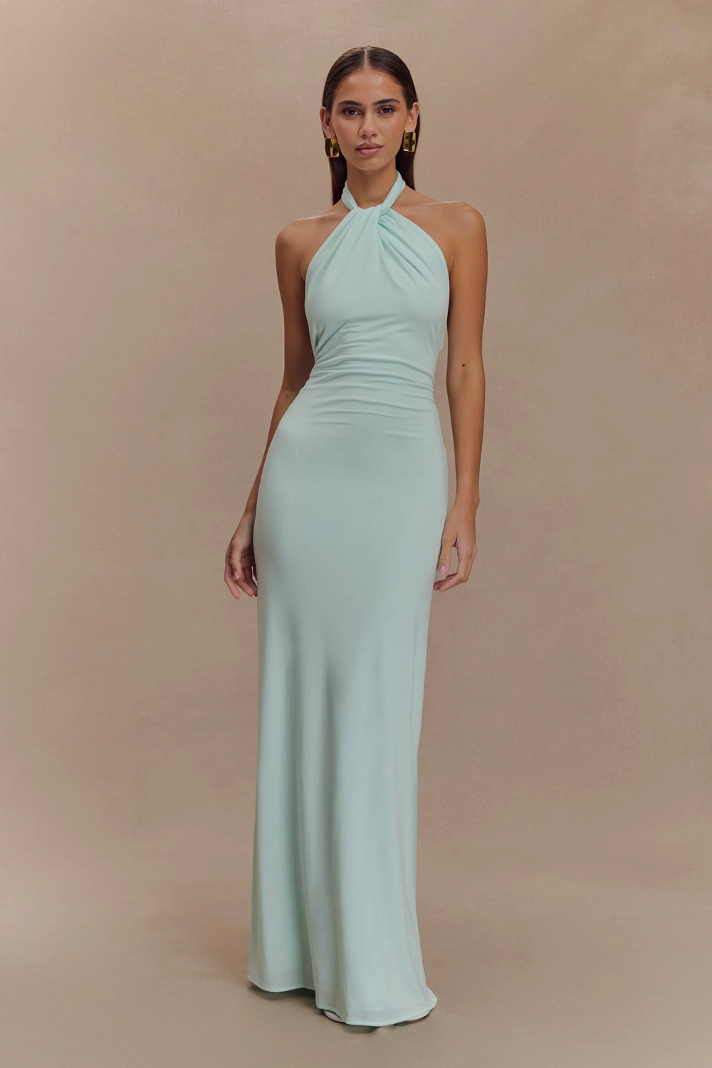 Jianna Neckholder Midi Dress