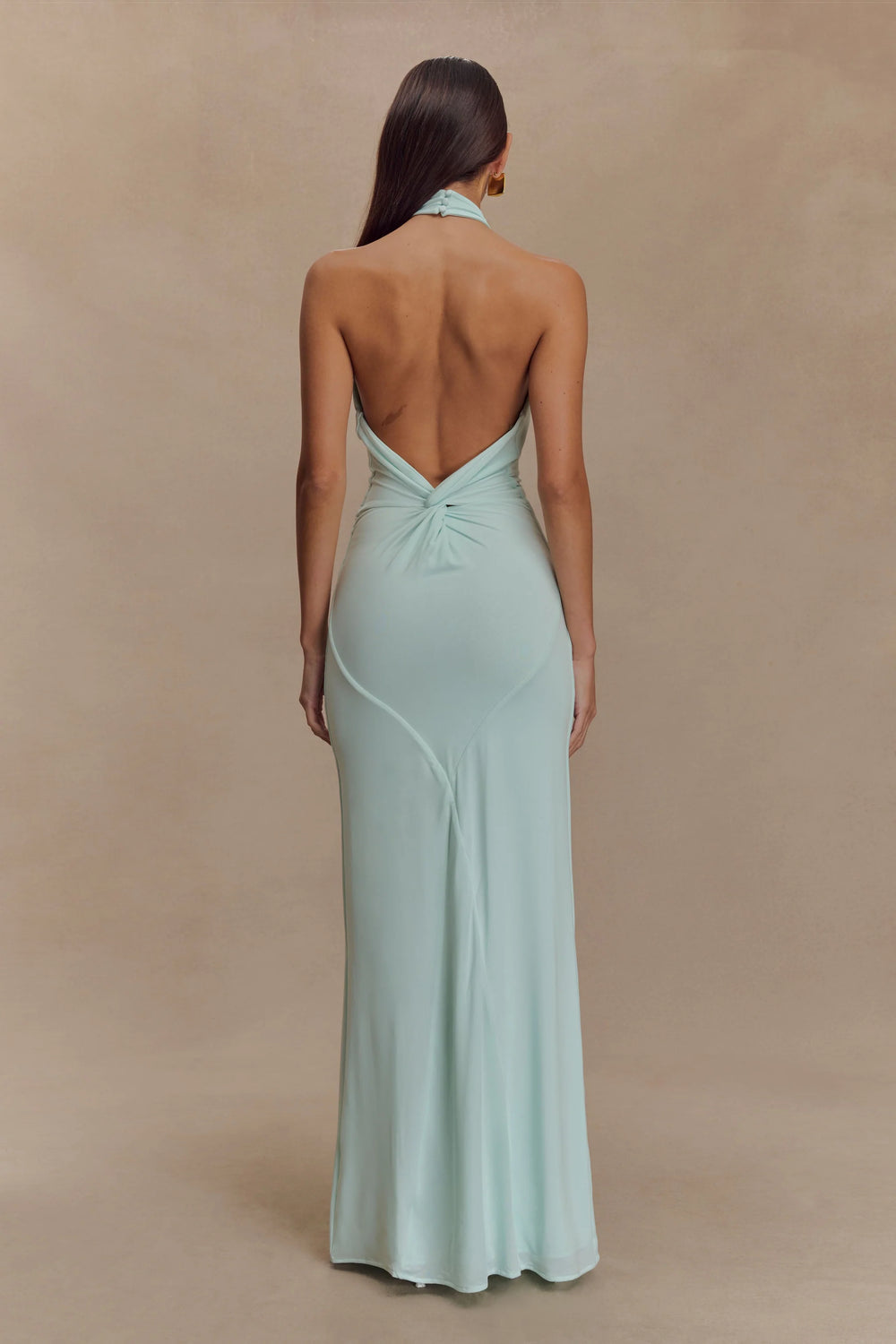 Jianna Neckholder Midi Dress