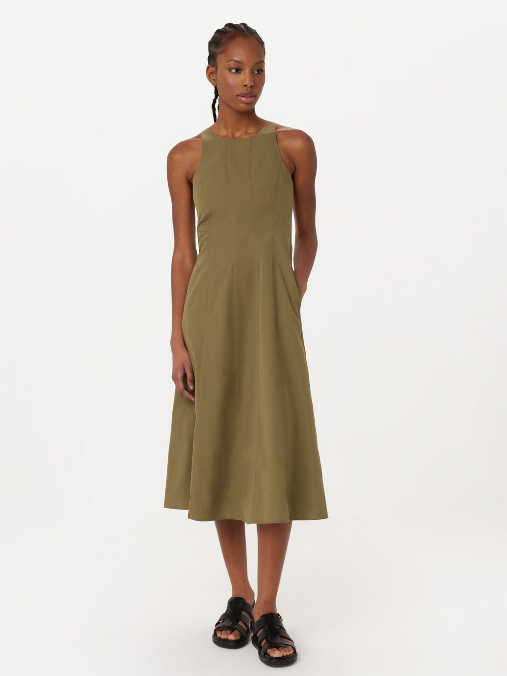 Benny Maxi Poplin Dress