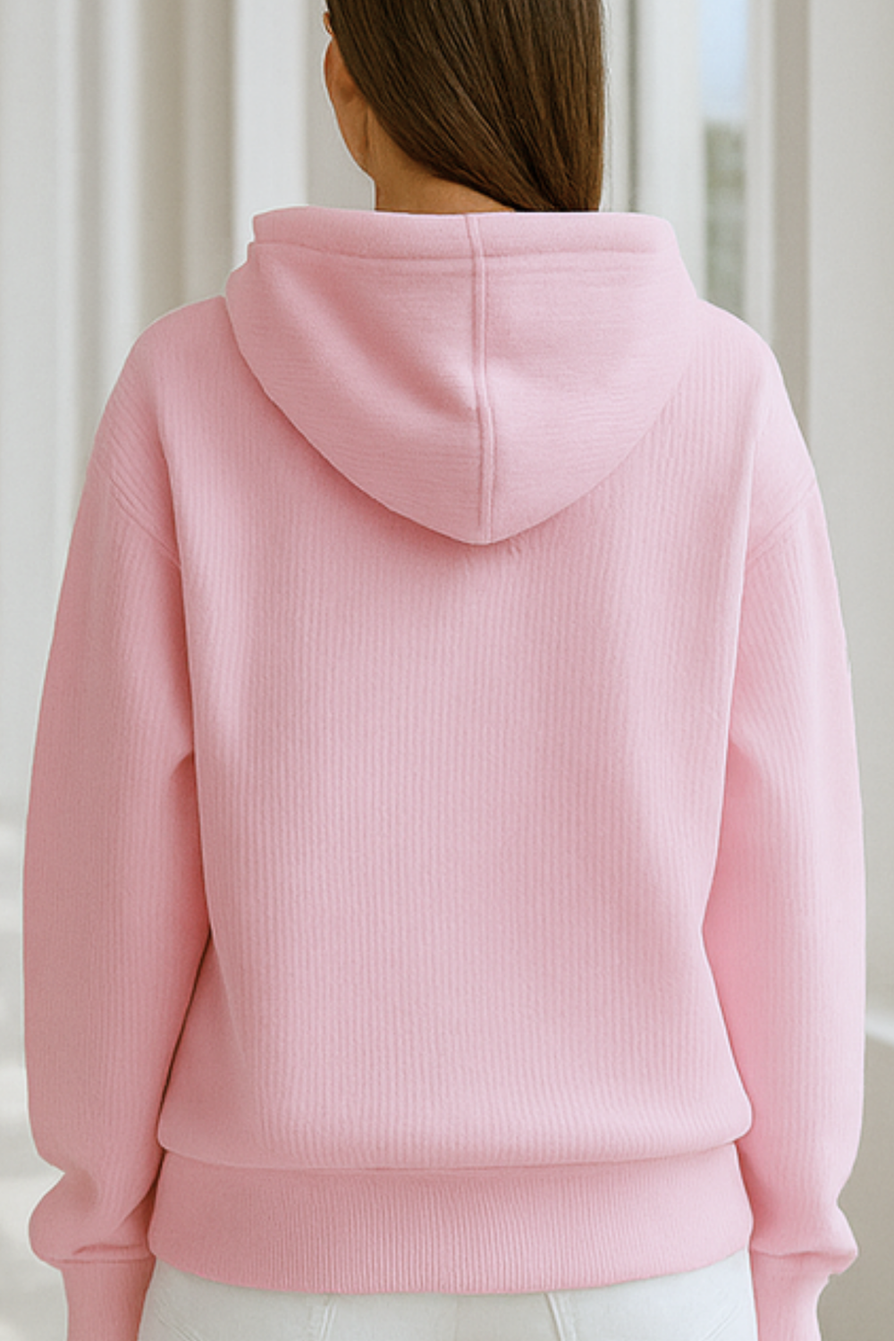 Briana Breast Cancer Awareness Ribbon Sweater