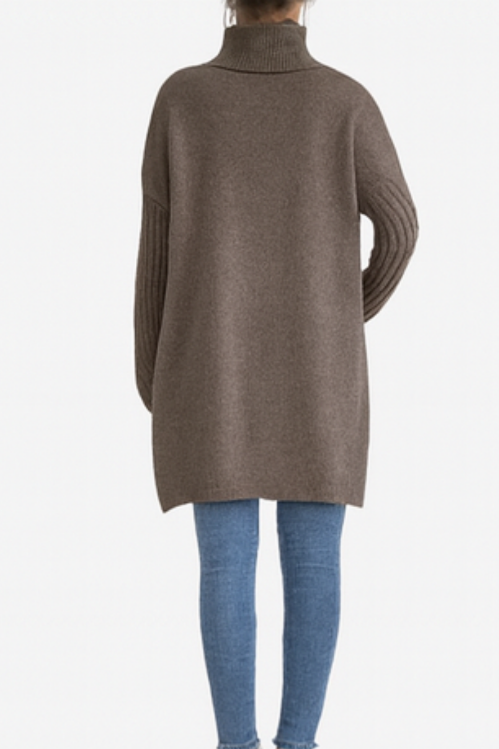Bridgette Long Turtleneck Sweater