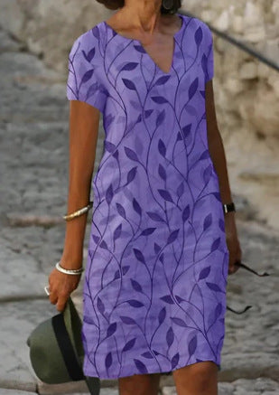 Josette Mini V-Neck Dress