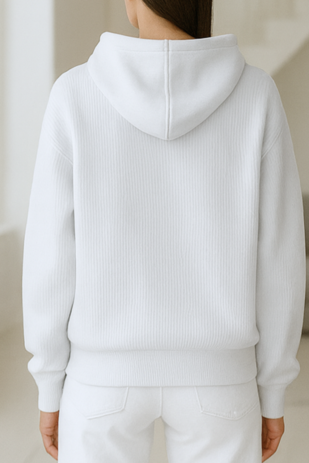 Briana Breast Cancer Awareness Ribbon Sweater