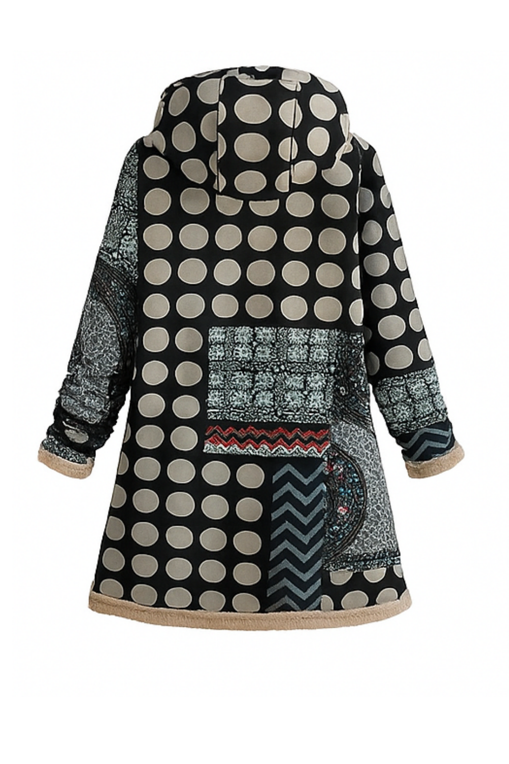 Lamelia Fleece-Lined Jacket Black