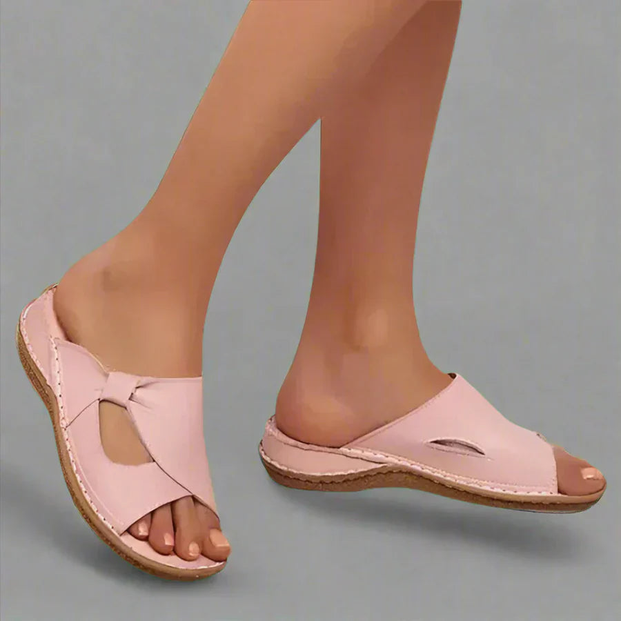 Elisabet Orthopedic Leather Sandal