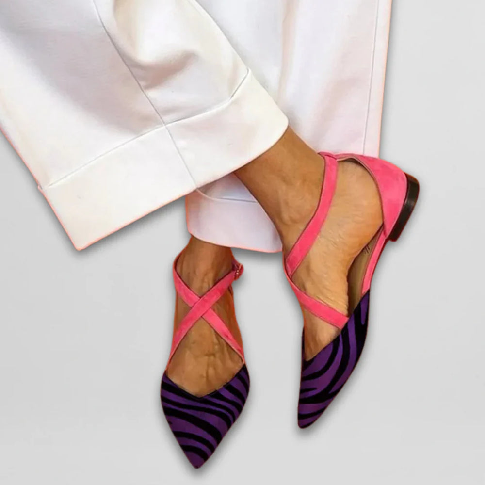 Fenna Schicke Riemchen-Flats