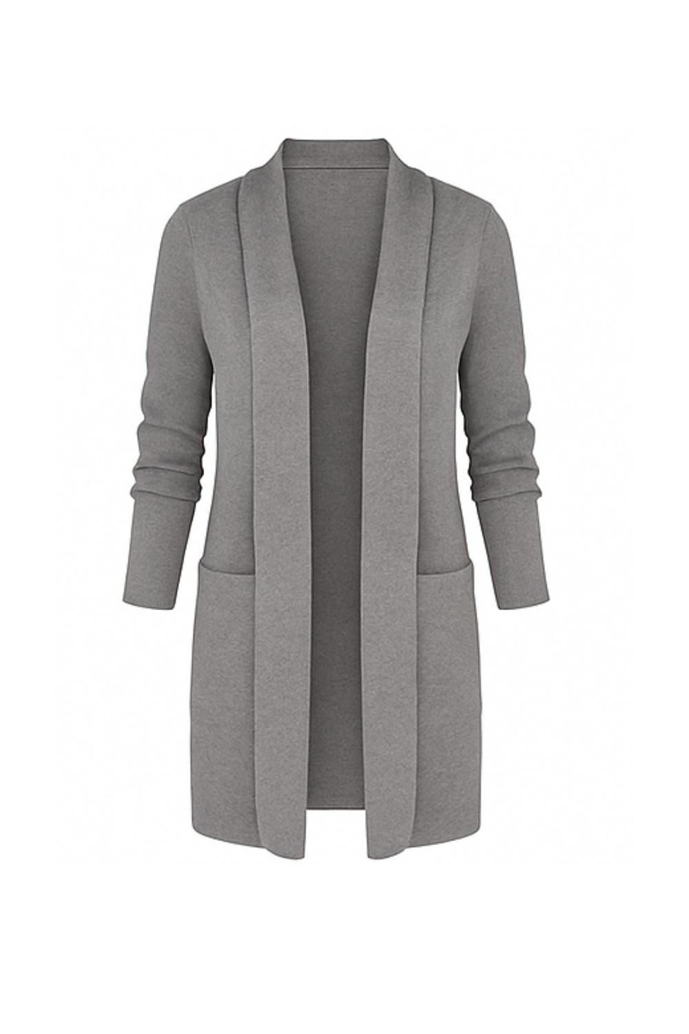 Nisha Long Cardigan Gray