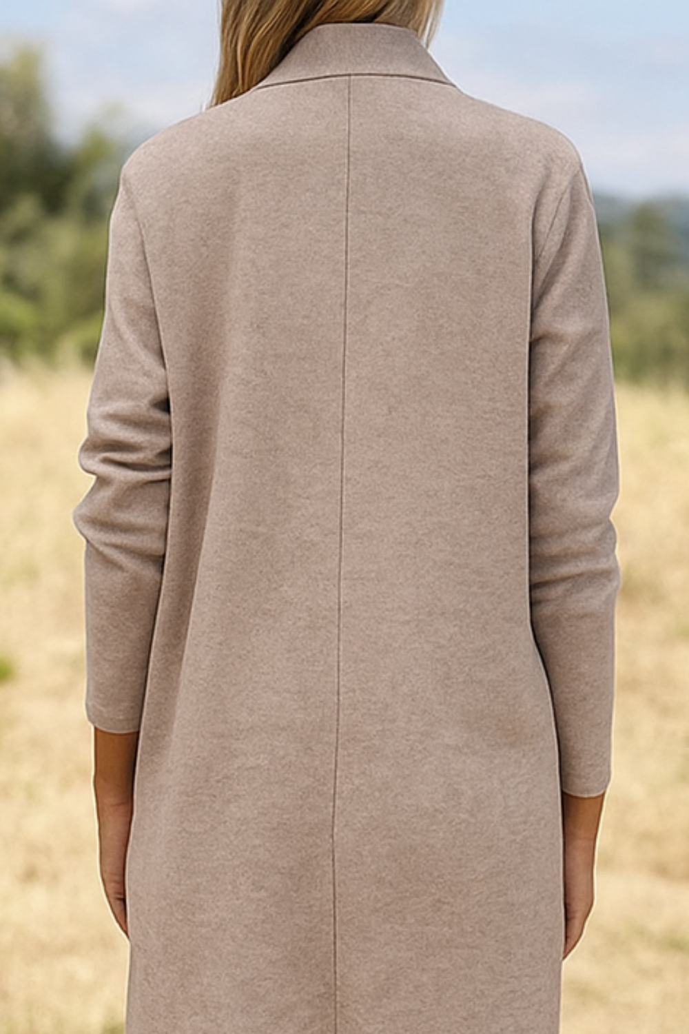 Nisha Long Cardigan Khaki