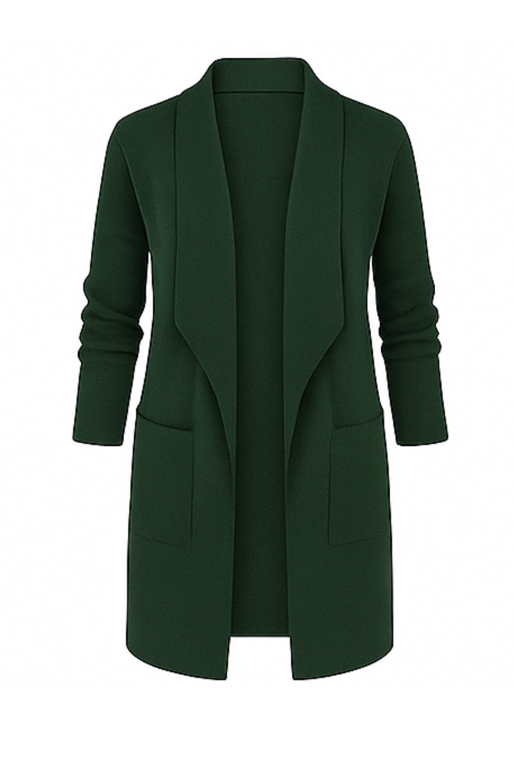 Nisha Long Cardigan Green
