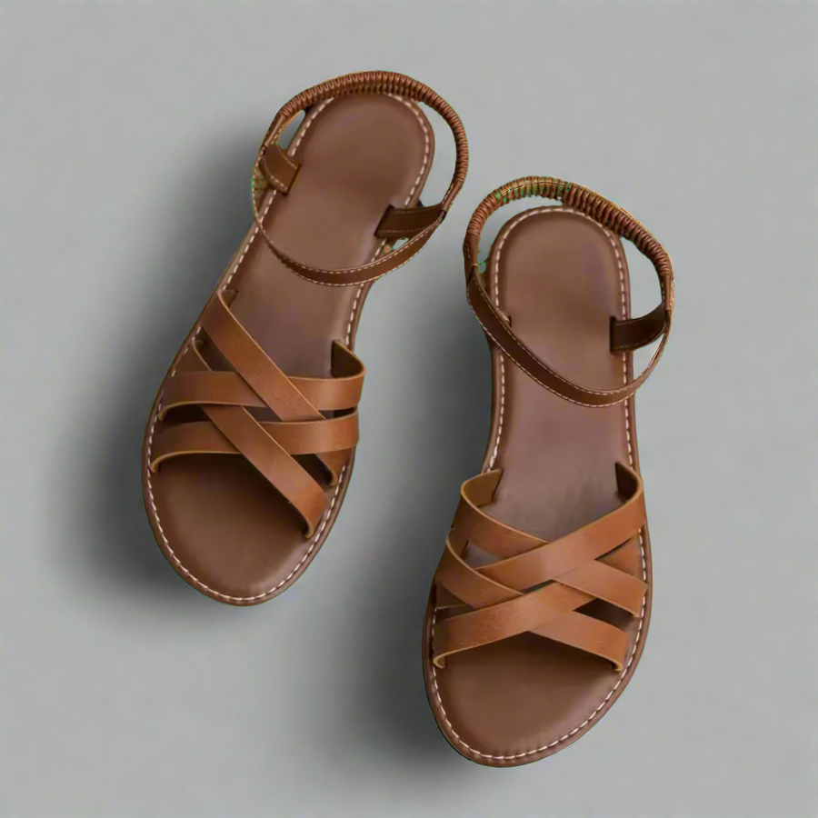 Vendela Comfort Strappy Open-Toe Adjustable-Strap Sandals