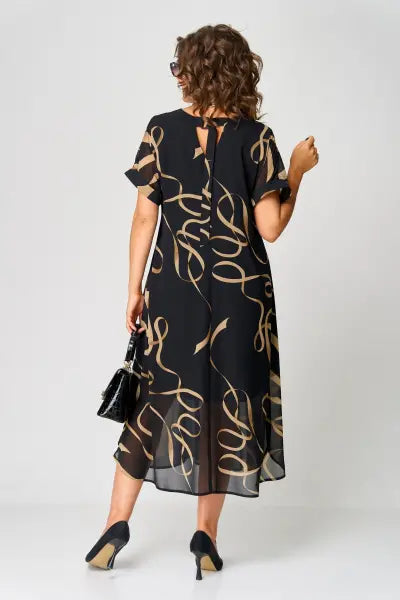 Wilhma Oversized Chiffon Dress