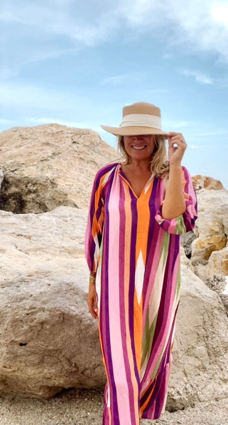 Lunara Pinkes Mykonos Dress