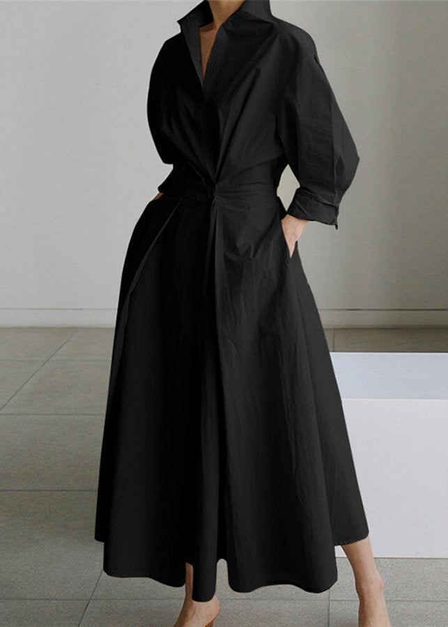 Cleo Elegant Wrap Dress