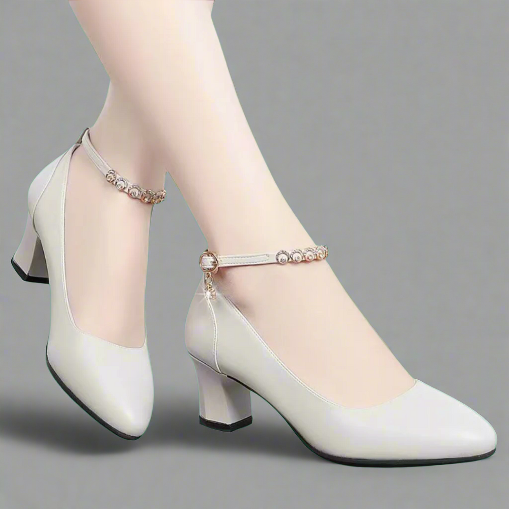 Iselin Premium Patent Dressy Office-Ready All-Day Pumps