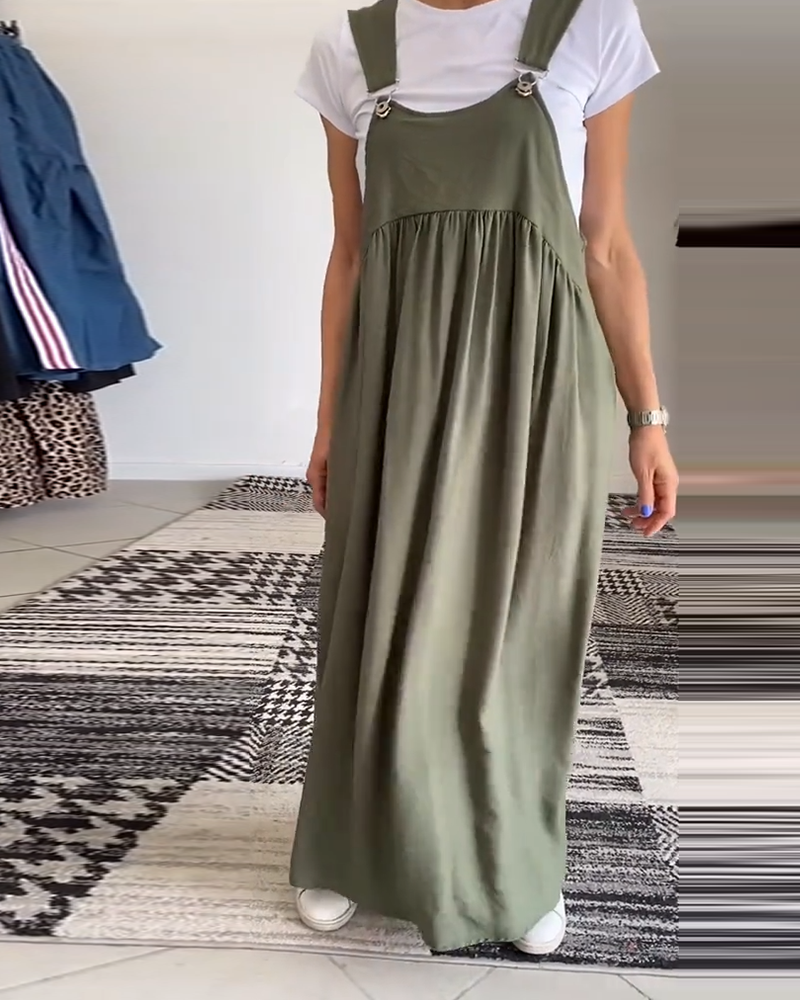 Camille Flowing Sleeveless Casual-Chic Dress