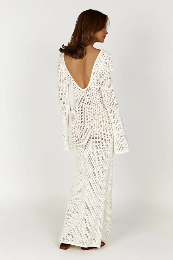 Elani Coastal White Dress