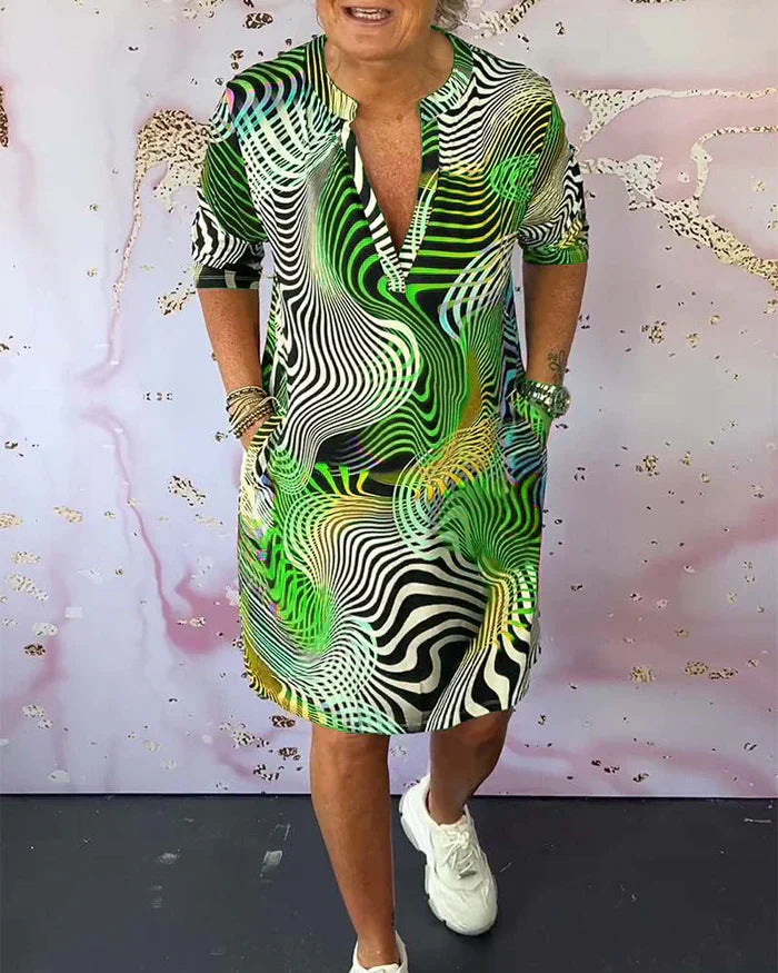 Sanne Colorful Dress