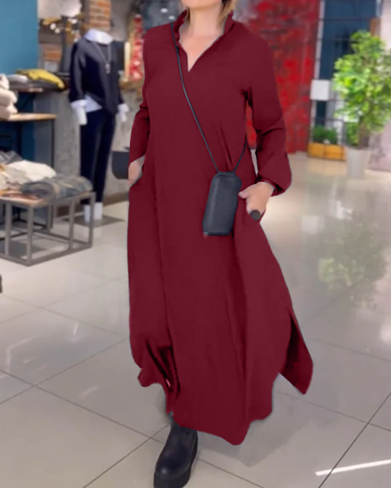 Brandy | Comfort Polyester Dress