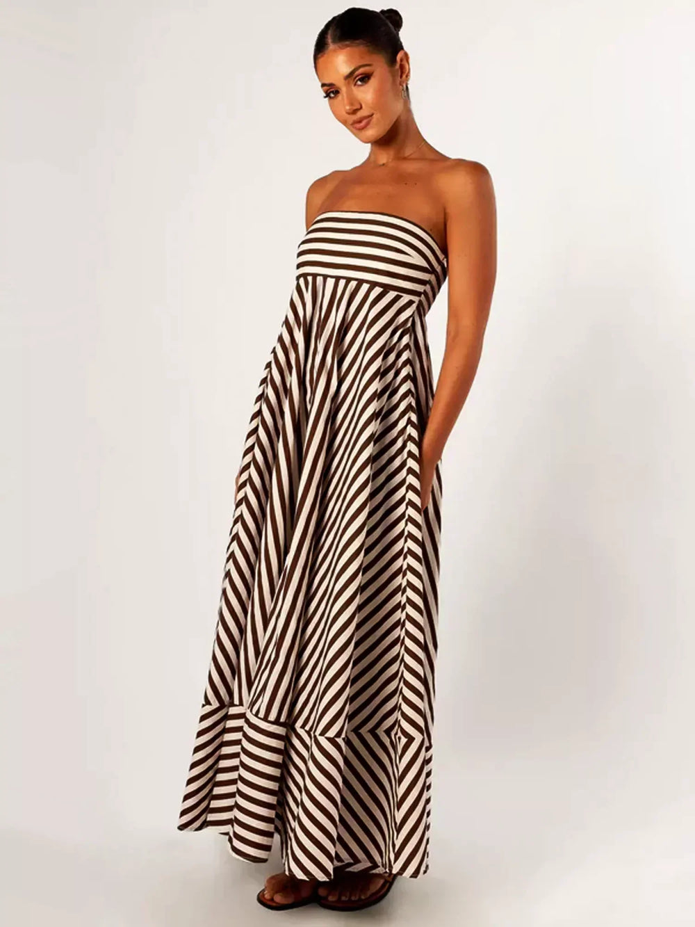Nocturnal Maxi Ruched Dress