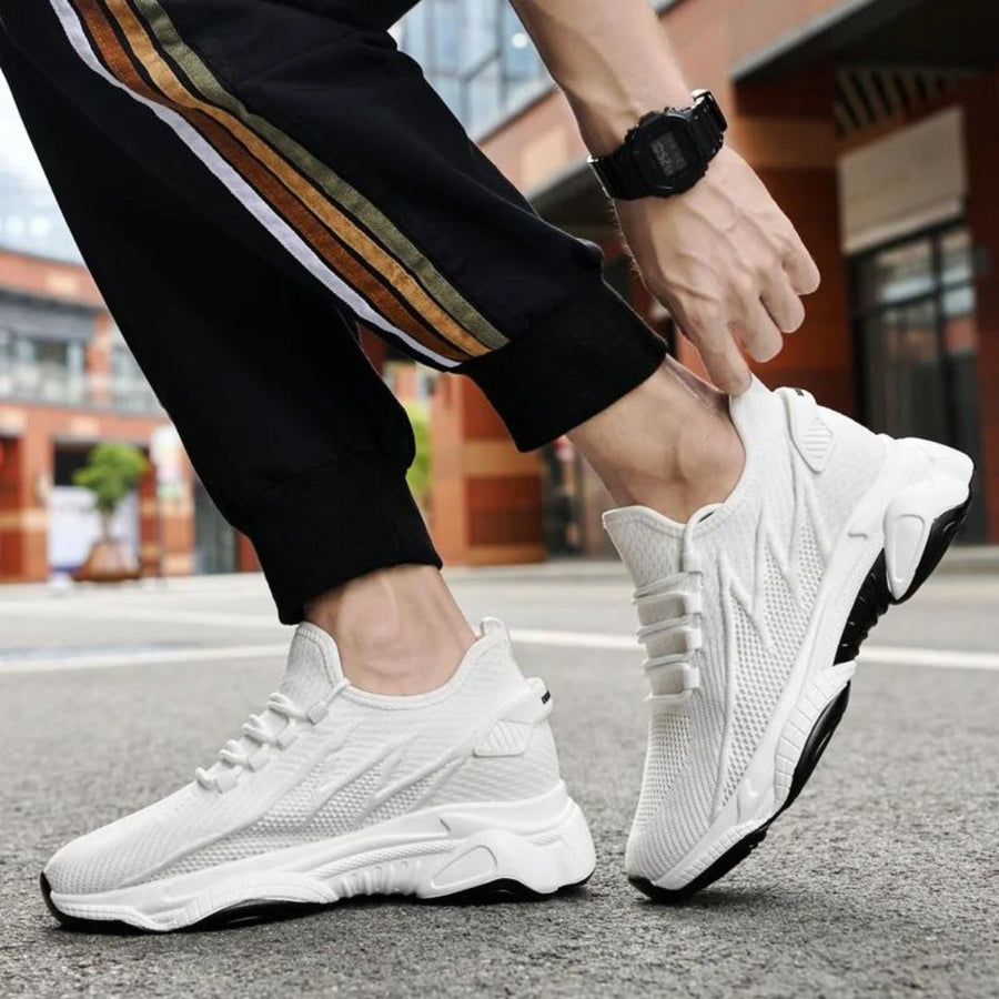 Bastian Rise-Up Mesh Breathable Street Style Sneakers