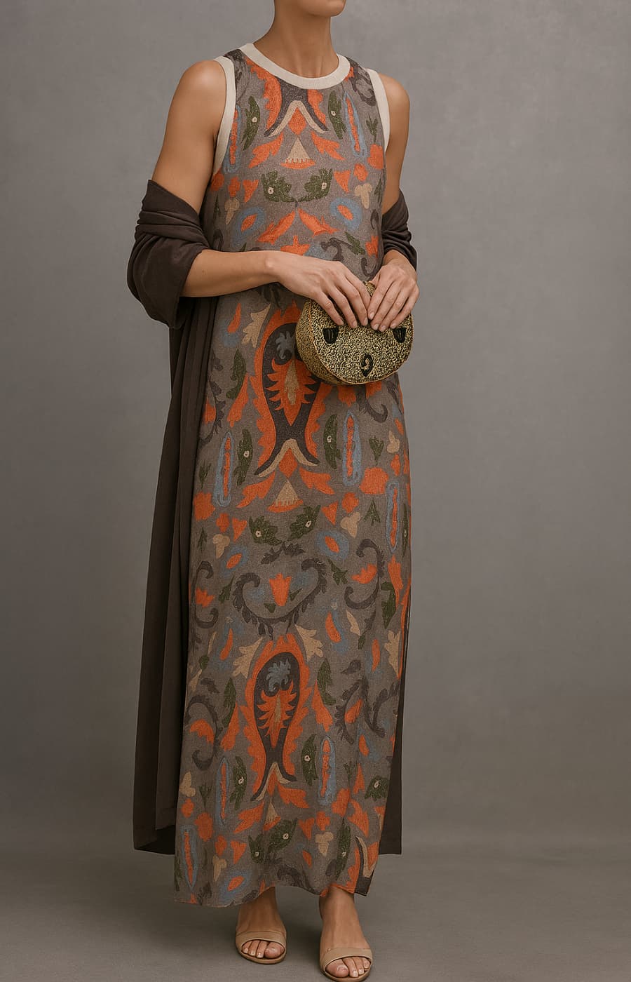 Isolda Timeless Grace Dress with Stole